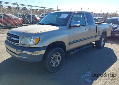 2002 Toyota Tundra Sr5 из США, поврежденный, VIN 5TBRN34122S260163